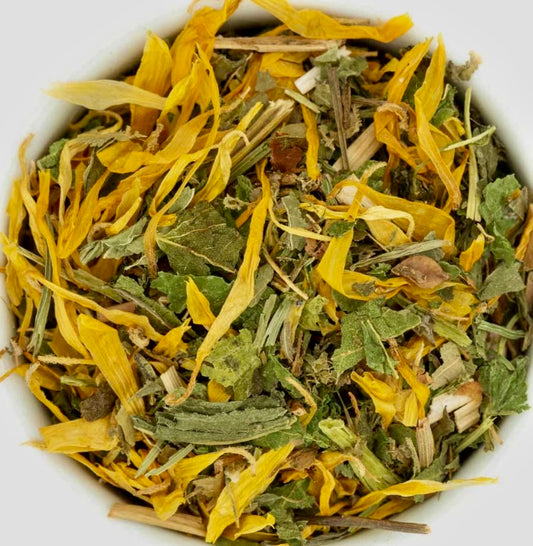 Mental Clarity Tea with ginkgo and gotukola for focus and concentration